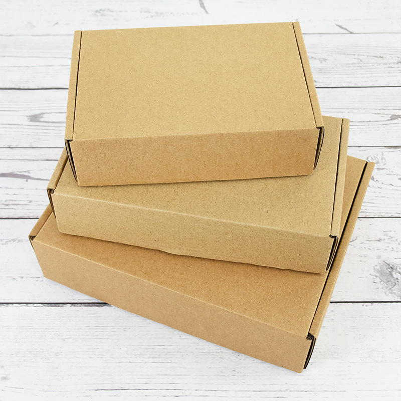 5pcs Kraft Paper Gift Box Mult - Kraft Soap Label recension och pris
