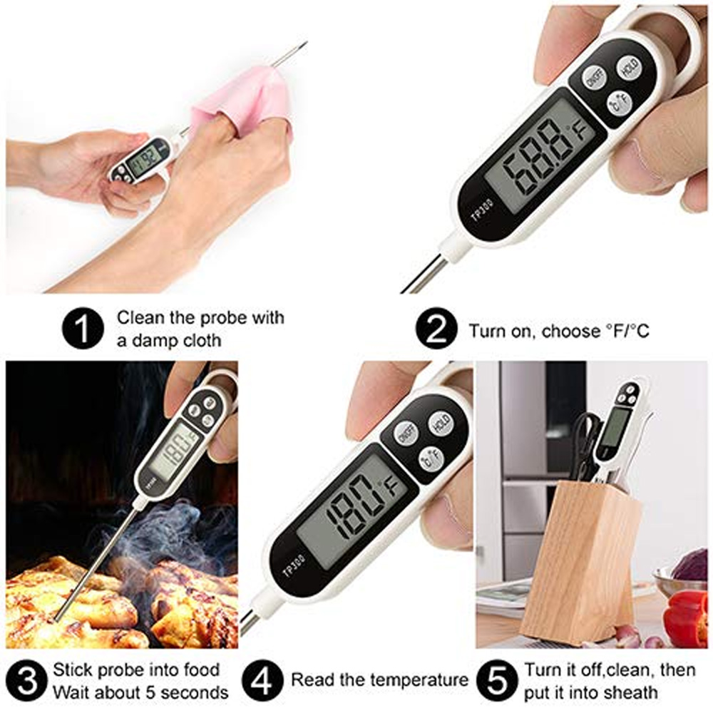 New Design Digital Food Thermo - Soap Making Thermometer recension och pris