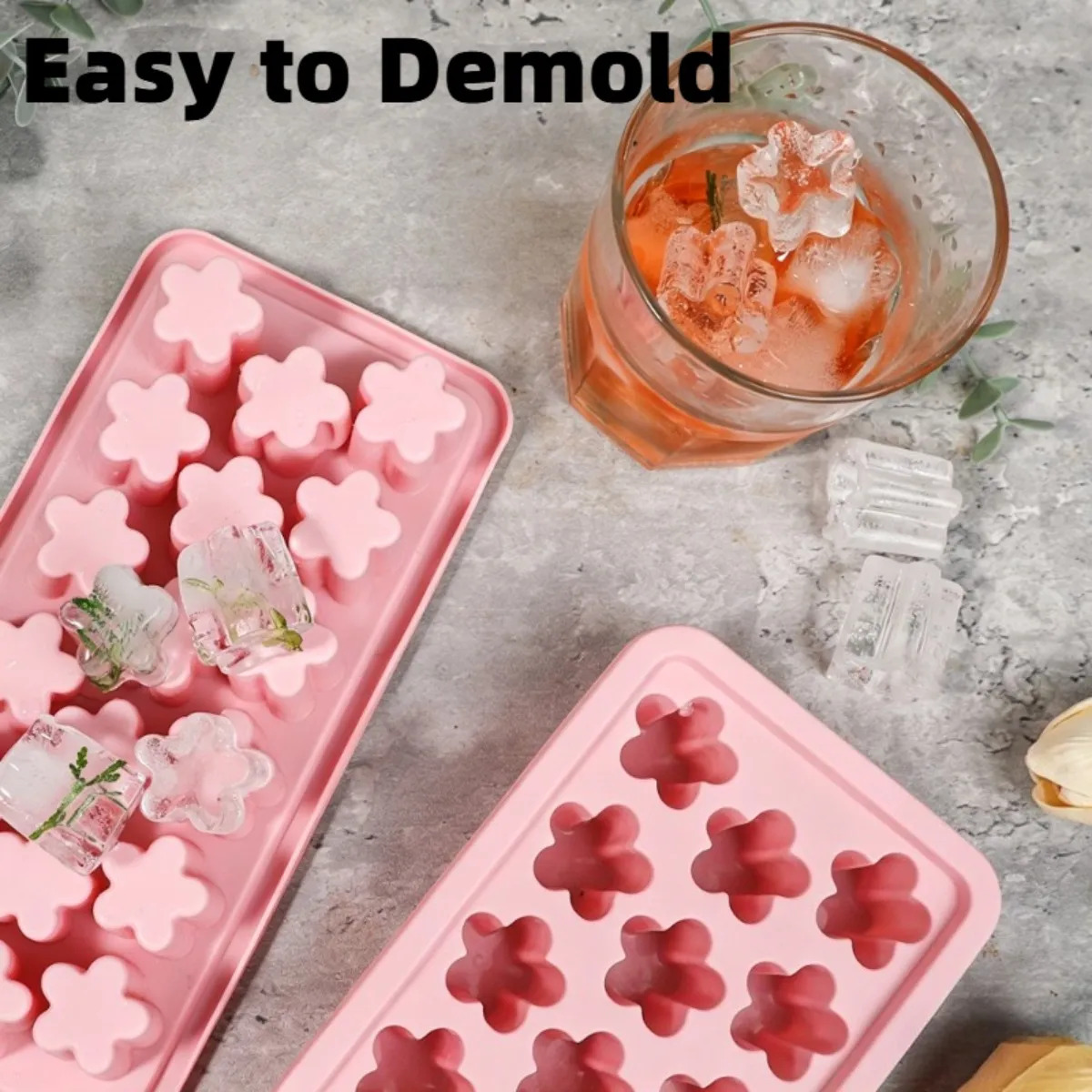 1pc Flower Ice Cube Tray with  - Soap Making Websites recension och pris