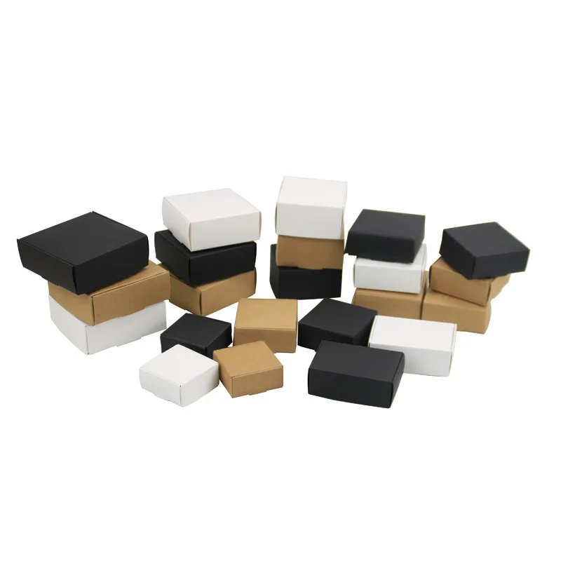 50pcs/lot Square White Handmad - Kraft Soap Label recension och pris