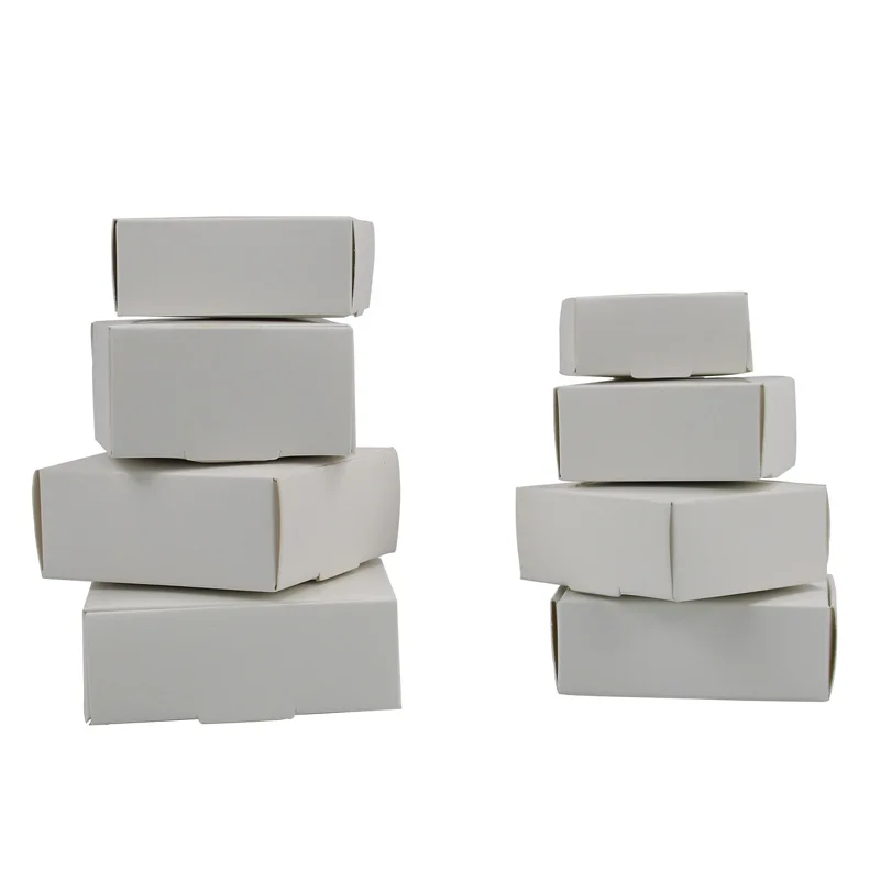 50pcs/lot Square White Handmad - Kraft Soap Label recension och pris