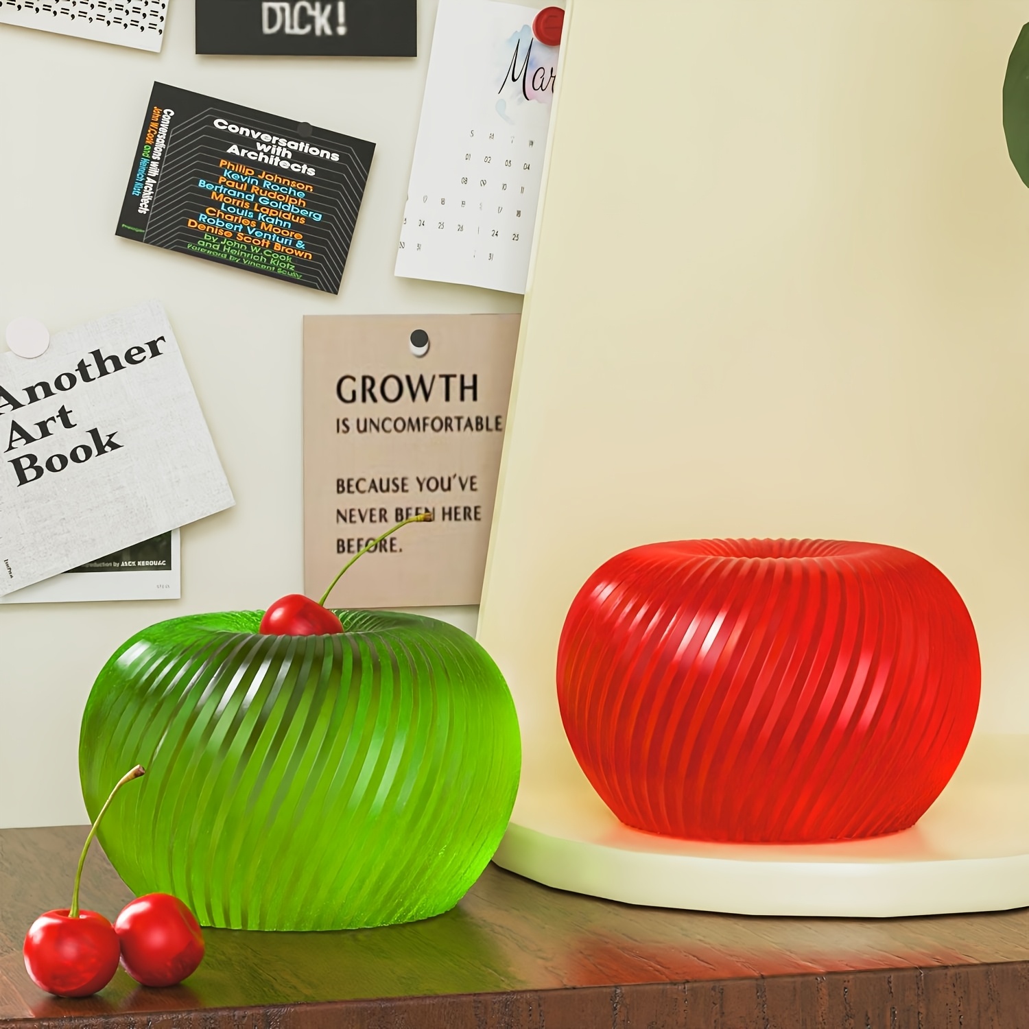 A trendy red apple silicone mo - Natural Making Soap recension och pris