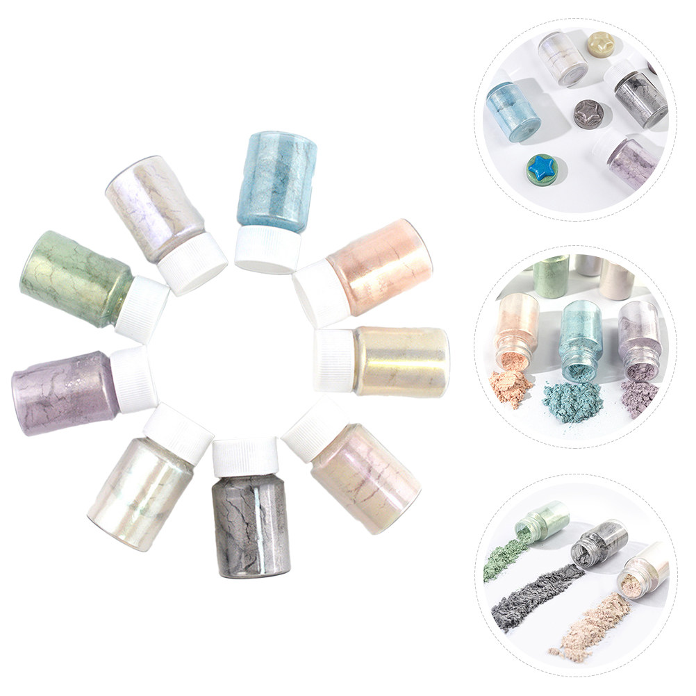 9Pcs Exquisite Mica Pigment Po - Soap Making Diy recension och pris
