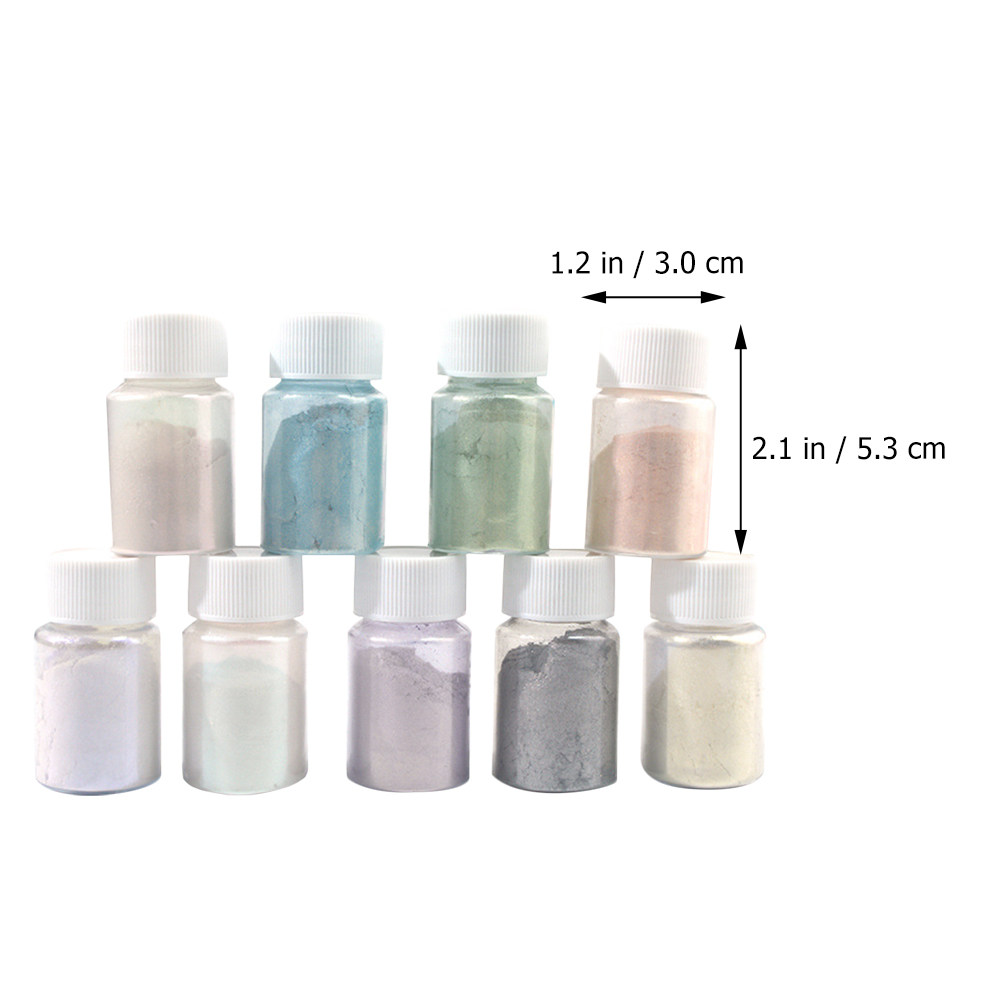 9Pcs Exquisite Mica Pigment Po - Soap Making Diy recension och pris