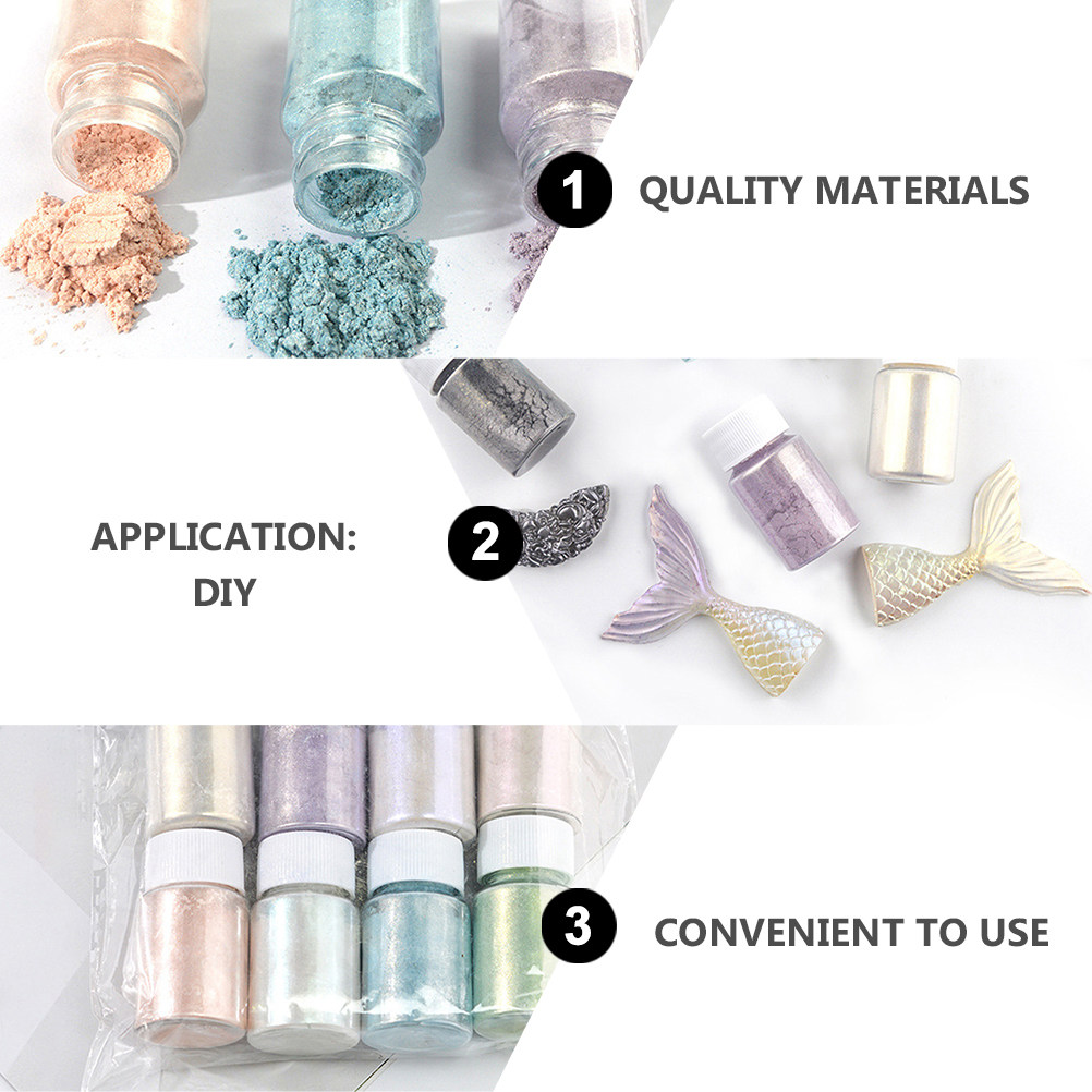 9Pcs Exquisite Mica Pigment Po - Soap Making Diy recension och pris