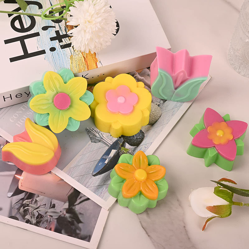 Silicone Flower Cake Molds 6-C - Soap Making Websites recension och pris