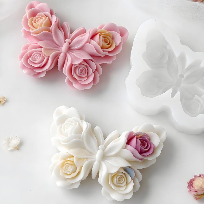 DIY Rose Butterfly Form Silico - Soap Making Fragrance recension och pris