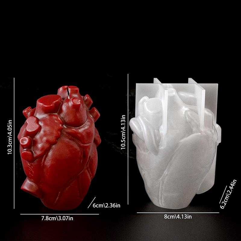 DIY Heart Shaped Candle Silico - Soap Making Diy recension och pris