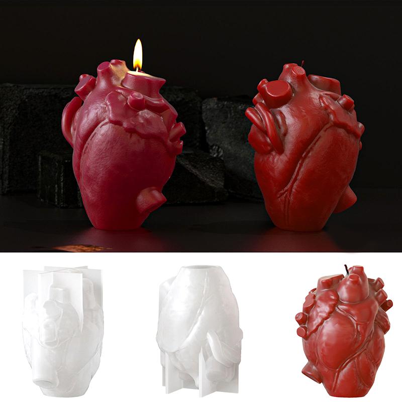 DIY Heart Shaped Candle Silico - Soap Making Diy recension och pris