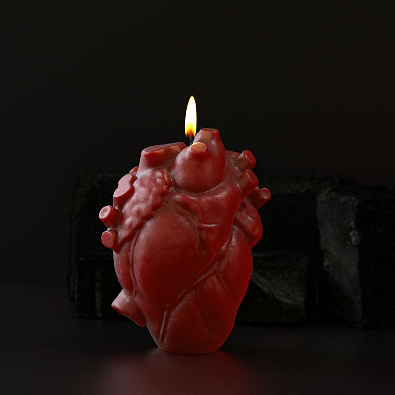 DIY Heart Shaped Candle Silico - Soap Making Diy recension och pris