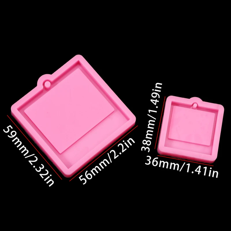 Photo Frame Epoxy Resin Keycha - Soap Making Diy recension och pris