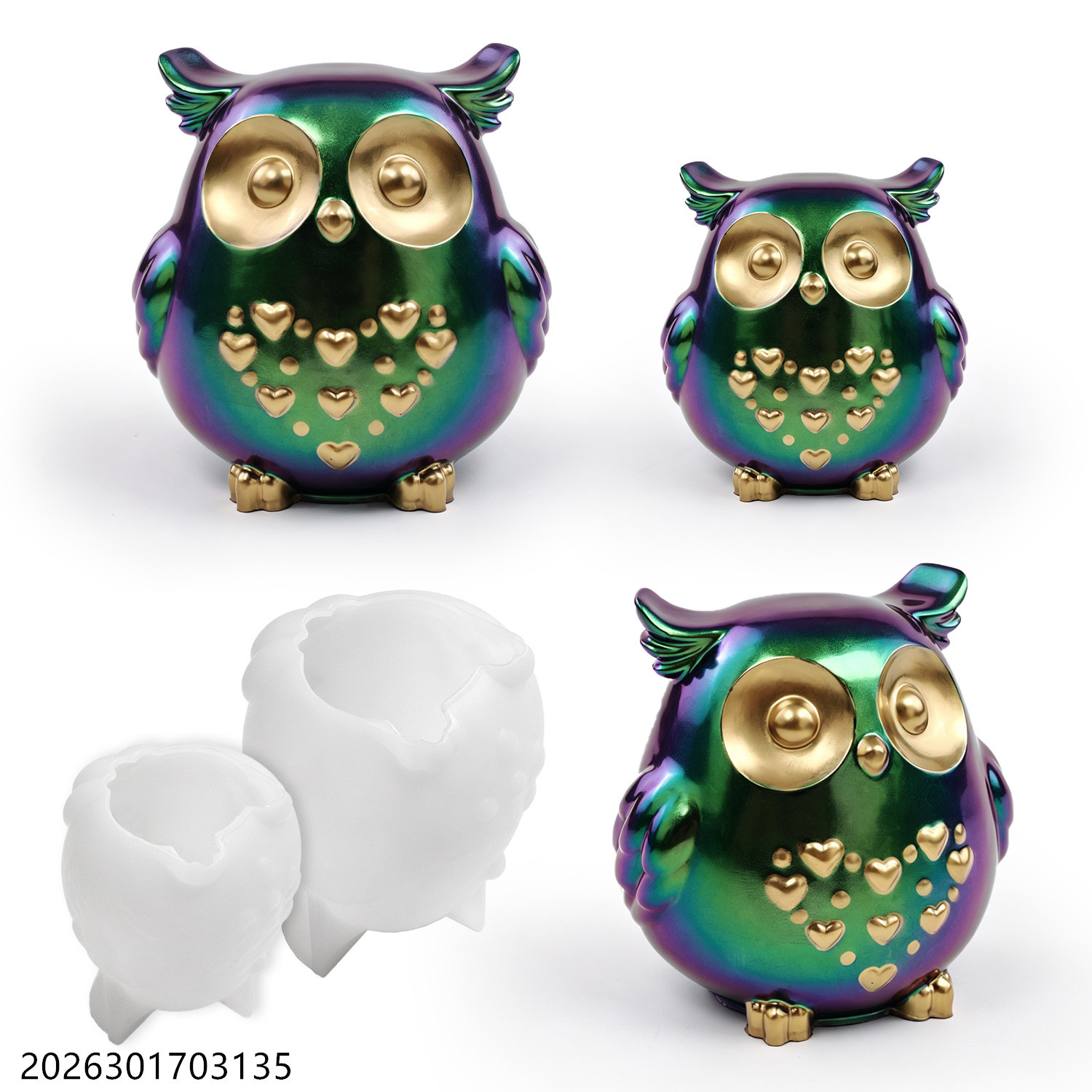 Owl Silicone Mold 3D Bird Shap - Soap Making Kit Amazon recension och pris