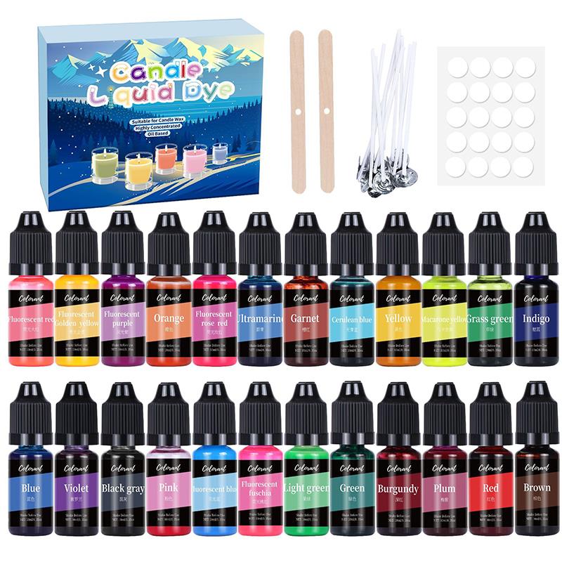 20/24Colors Candle Dyes Pigmen - Soap Making Kit Amazon recension och pris