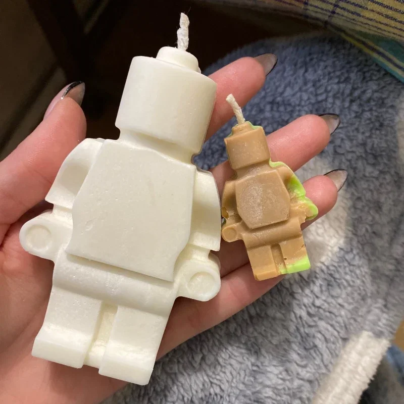 5-Cavity Robots Silicone Candl - Soap Making Websites recension och pris