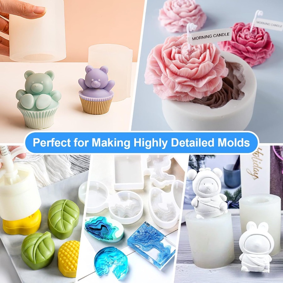 Silicone Mold Making Kit, 38.8 - Soap Making Kit For Beginners recension och pris