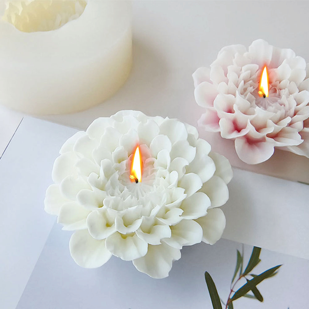 Multiple Petals Flower Candle  - Soap Making Websites recension och pris