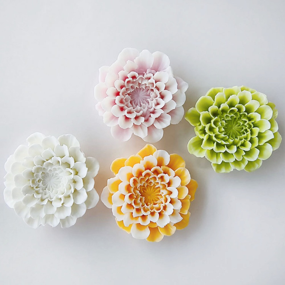 Multiple Petals Flower Candle  - Soap Making Websites recension och pris
